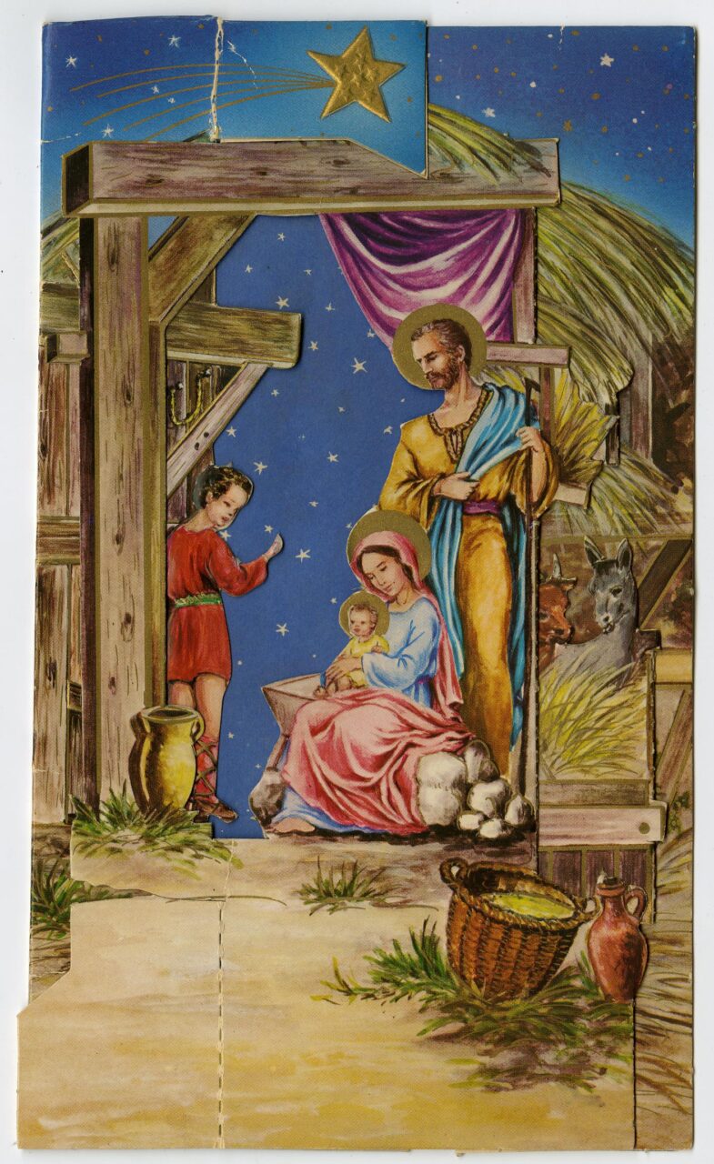 Verhaal: De derde zondag voor kerst: het kerstverhaal vroeger en nu