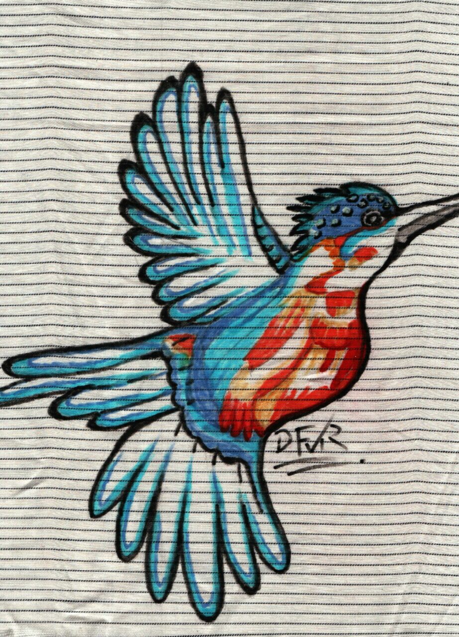 TexTiles: Een vogel als herinnering